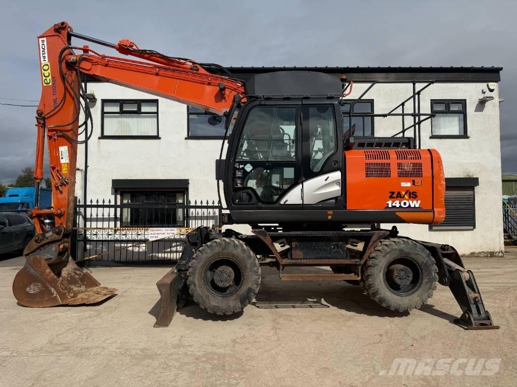 Hitachi ZX 140 W-6 Wheeled Excavators