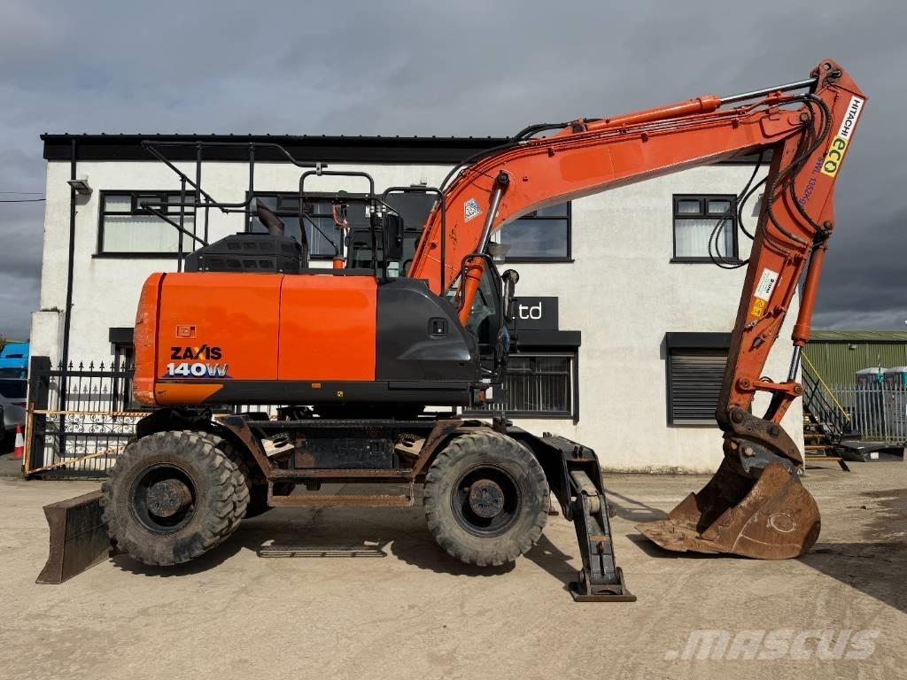 Hitachi ZX 140 W-6 Wheeled Excavators