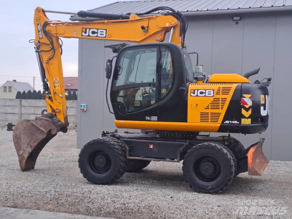 JCB JS145 W Wheeled Excavators