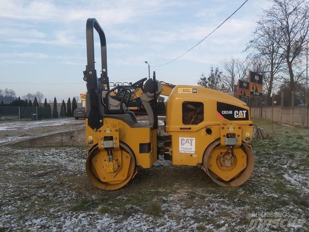 CAT CB 24 B Twin drum rollers