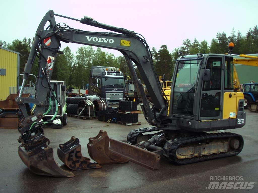 Volvo EC 55 C Mini Excavators <7t (Mini Diggers)