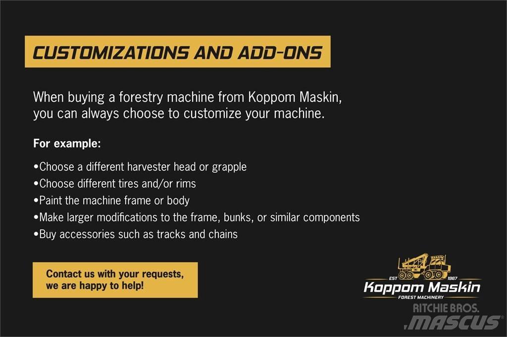 Komatsu 875 Forwarders