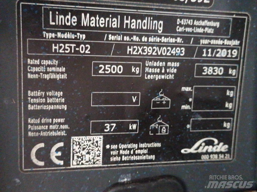 Linde H25T-02 Electric Forklifts