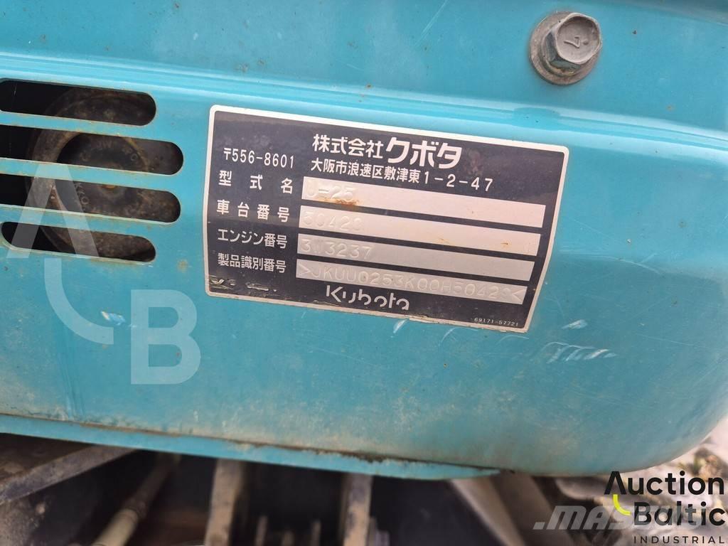 Kubota U 25 Mini Excavators <7t (Mini Diggers)