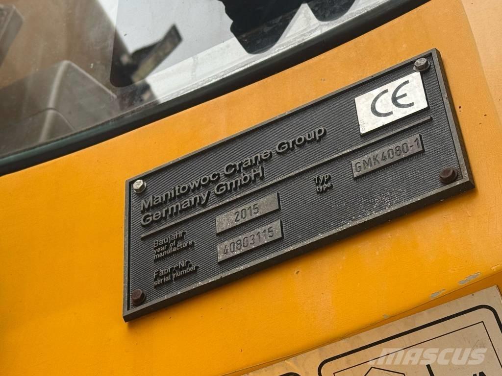 Grove GMK 4080-1 Mobile and all terrain cranes