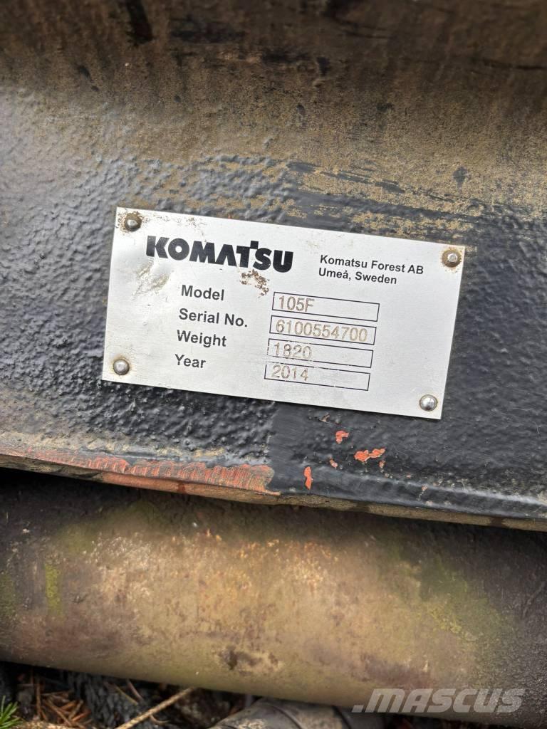 Komatsu 845 Forwarders