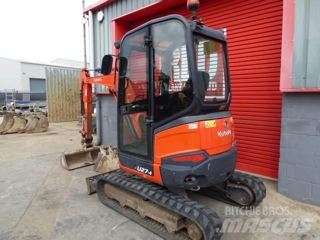 Kubota U 27-4 Mini Excavators <7t (Mini Diggers)