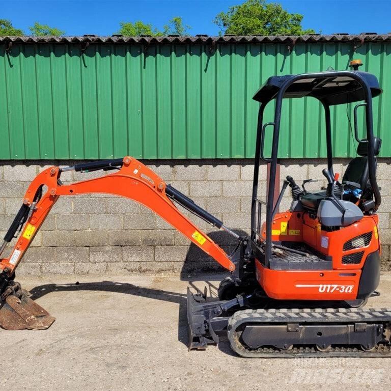 Kubota U17-3a Mini Excavators <7t (Mini Diggers)