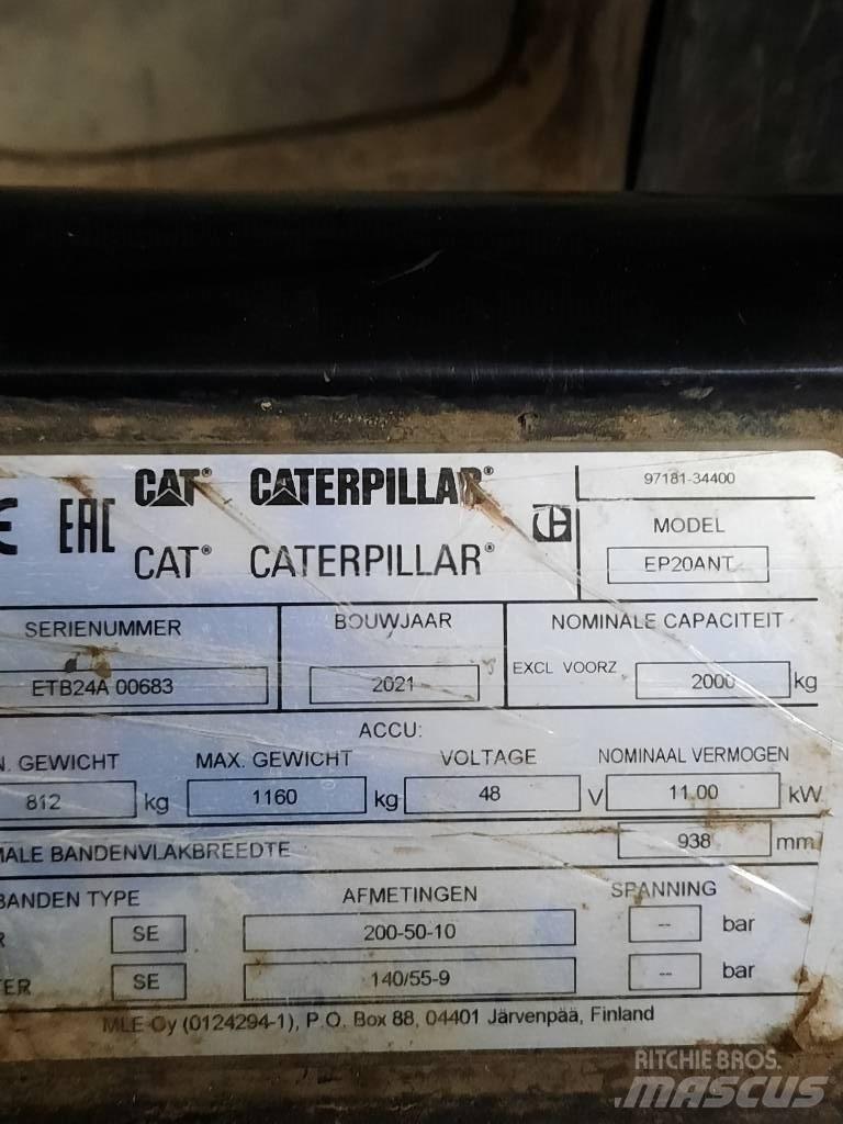 CAT EP20ANT Electric Forklifts