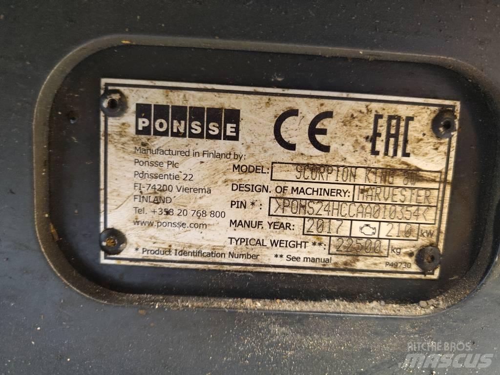 Ponsse Scorpion King Harvesters