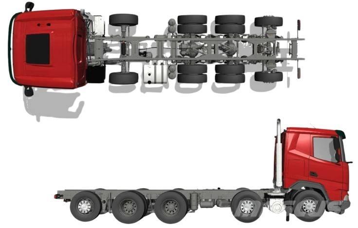 DAF XF 530 FAF 10x4 Cab & Chassis Trucks