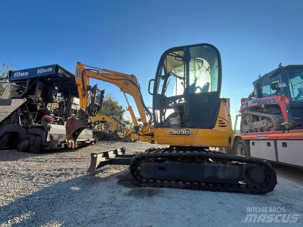 JCB 8030 Mini Excavators <7t (Mini Diggers)