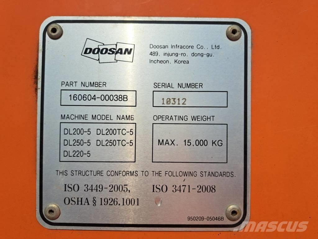 Doosan DL 220 Wheel Loaders