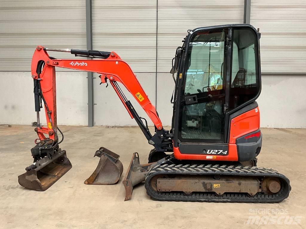 Kubota U 27-4 Mini Excavators <7t (Mini Diggers)