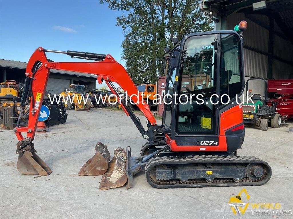 Kubota U 27 Mini Excavators <7t (Mini Diggers)