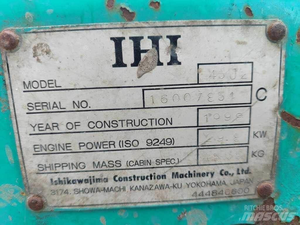 IHI 45J Mini Excavators <7t (Mini Diggers)