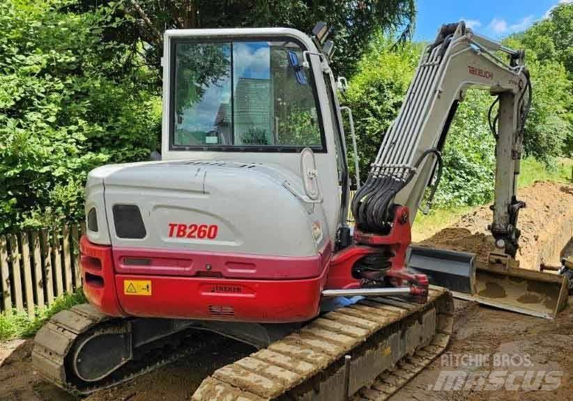 Takeuchi TB 260 Mini Excavators <7t (Mini Diggers)