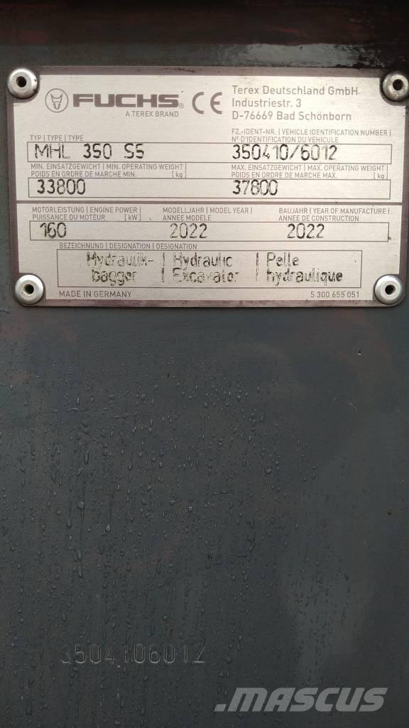 Fuchs 350 Port material handlers