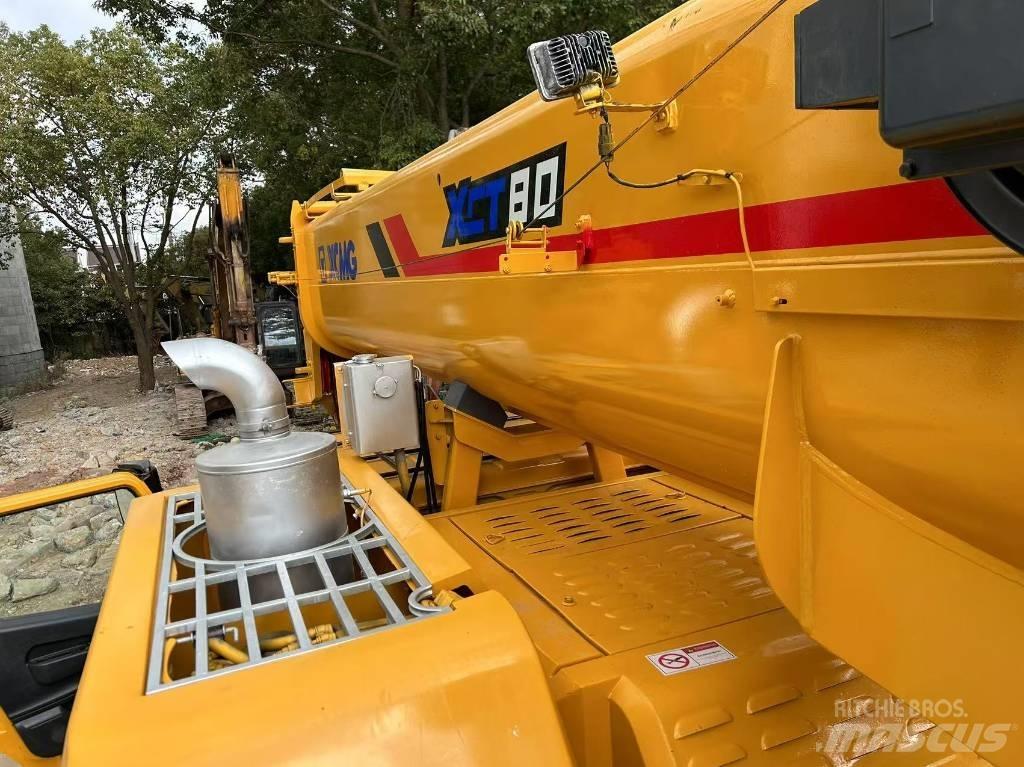 XCMG XCT 80 Mobile and all terrain cranes
