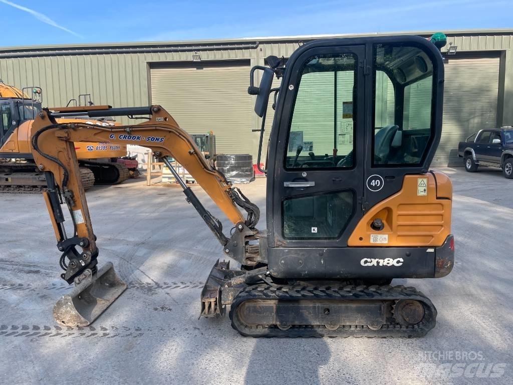 CASE CX 18 C Mini Excavators <7t (Mini Diggers)