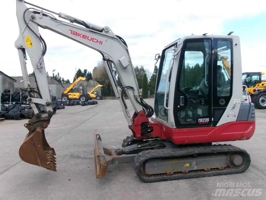 Takeuchi TB 235 Mini Excavators <7t (Mini Diggers)