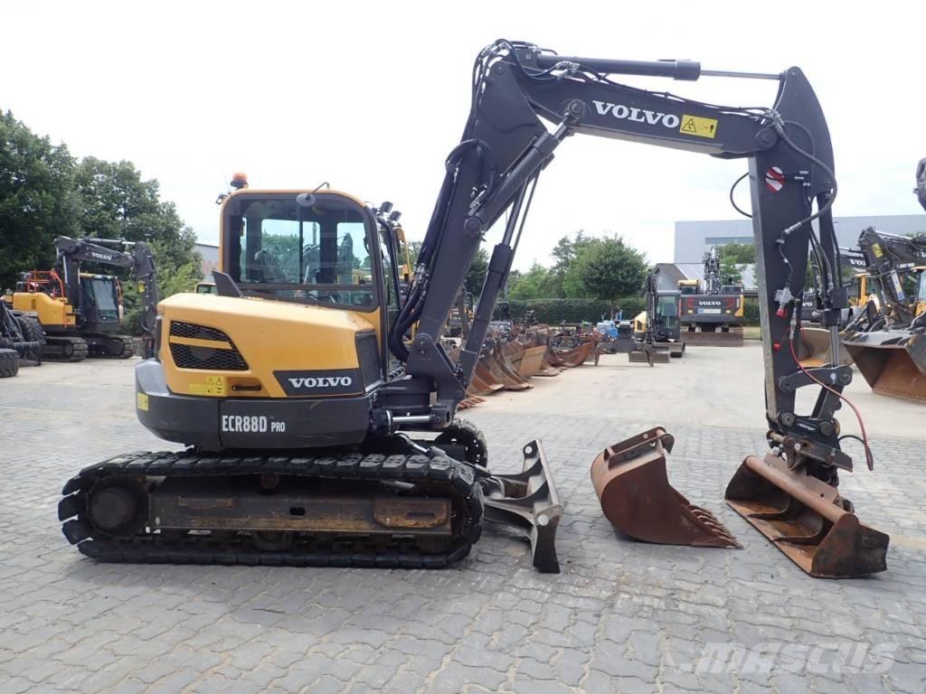 Volvo ECR 88 D Mini excavators  7t - 12t