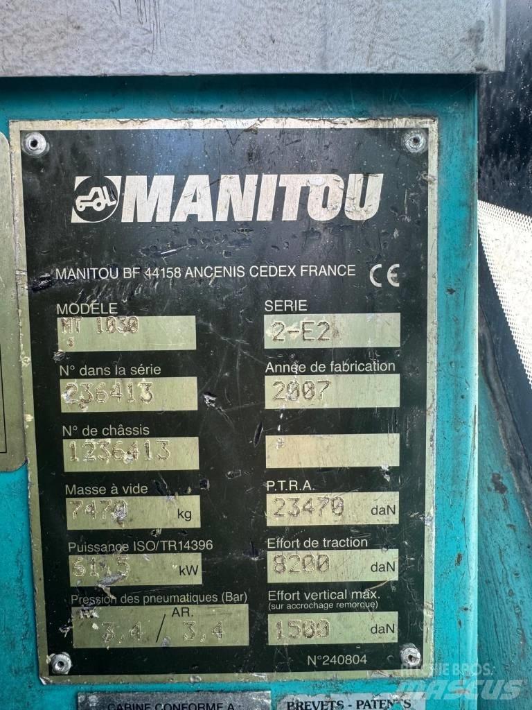Manitou MT 1030 S Telescopic Handlers