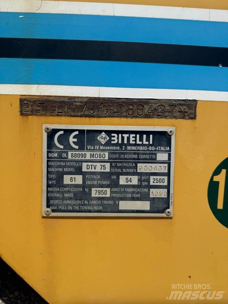 Bitelli DTV 75 Twin drum rollers