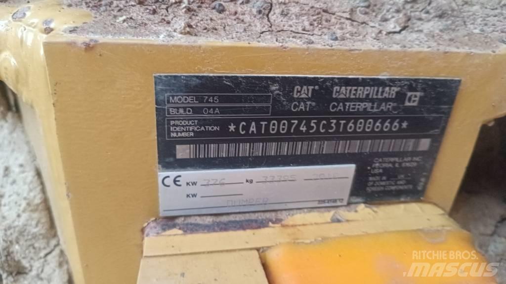 CAT 745 Articulated Dump Trucks (ADTs)