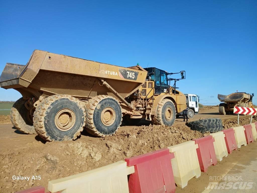 CAT 745 Articulated Dump Trucks (ADTs)