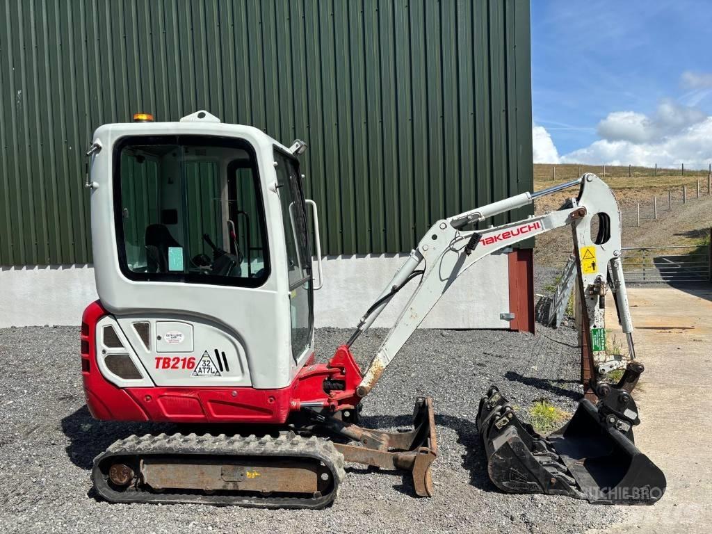 Takeuchi TB 216 Mini Excavators <7t (Mini Diggers)