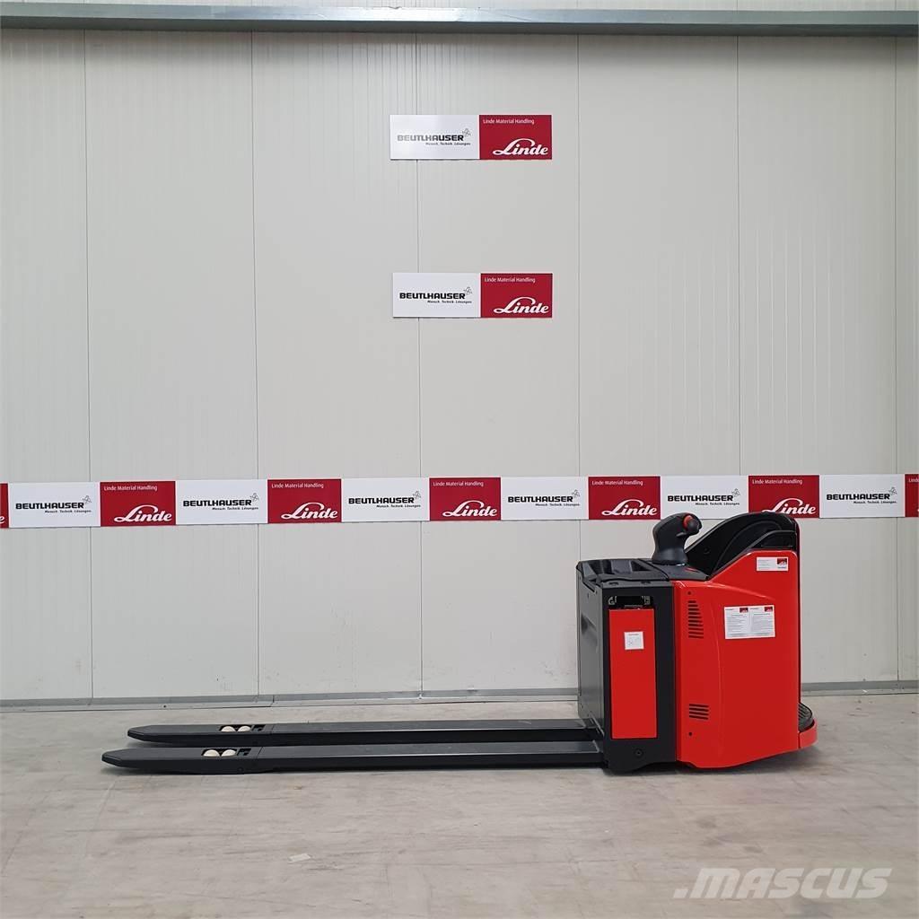 Linde T20SP lang Pedestrian stacker