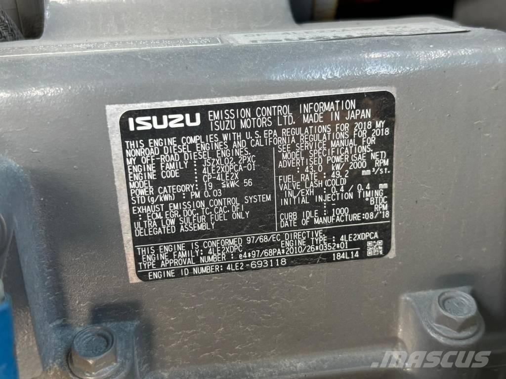 Kobelco SK 75 SR-3E Mini excavators  7t - 12t