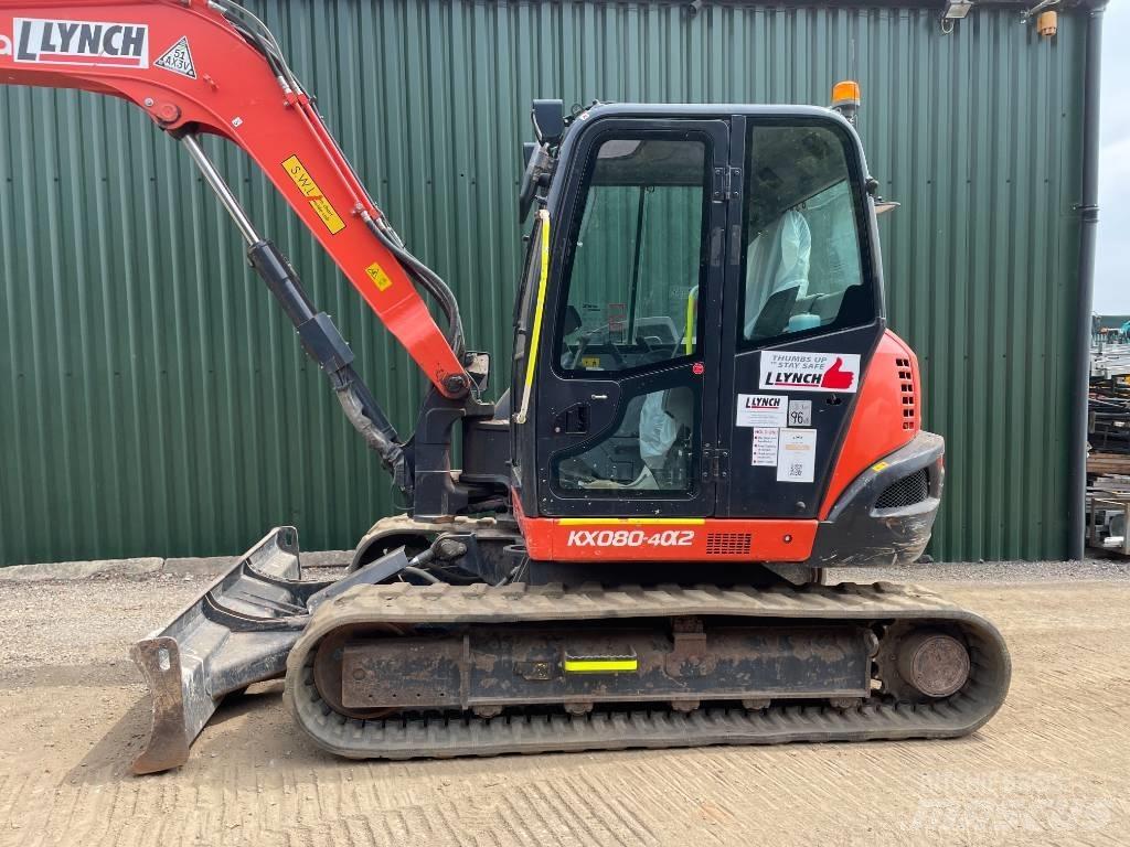 Kubota KX 080 Mini excavators  7t - 12t