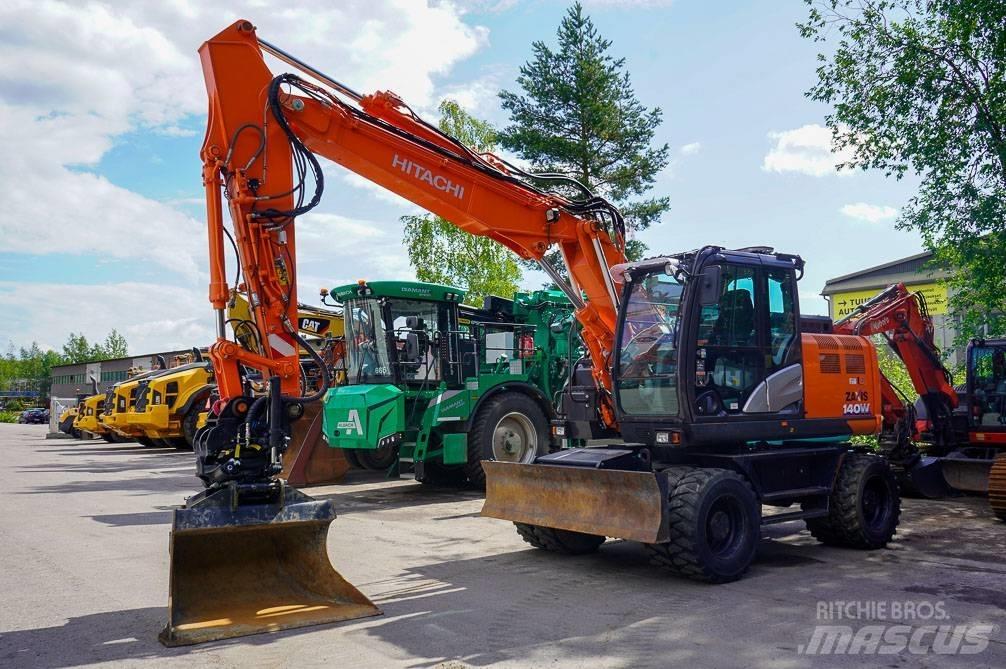Hitachi ZX 140 W-6 Wheeled Excavators