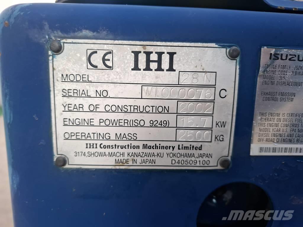 IHI 28 N Mini Excavators <7t (Mini Diggers)