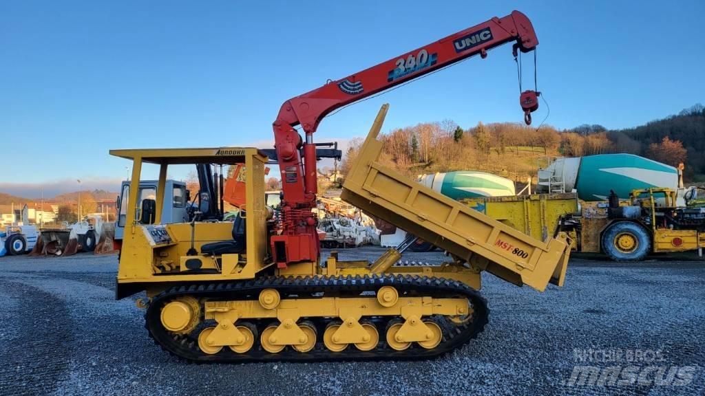 Morooka MST 800 E Tracked Dumpers