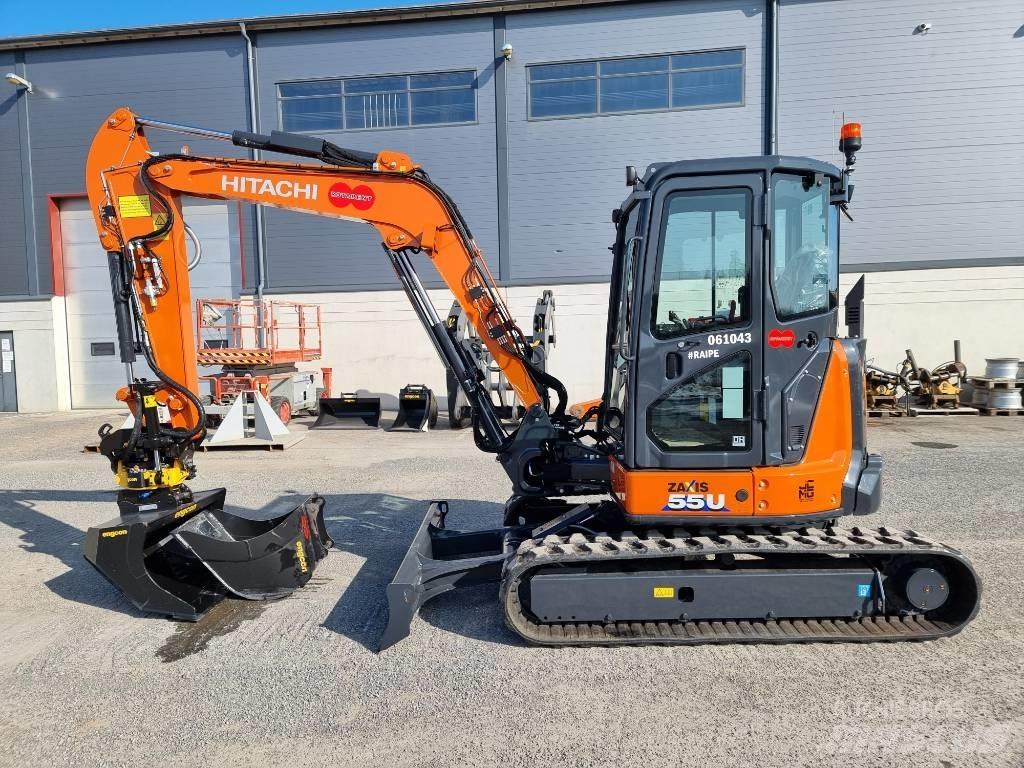 Hitachi ZX55U-6 Mini Excavators <7t (Mini Diggers)