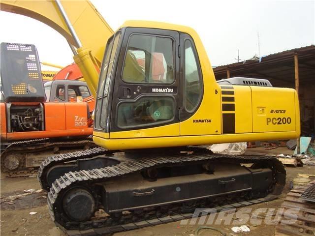 Komatsu PC 200 Crawler Excavators