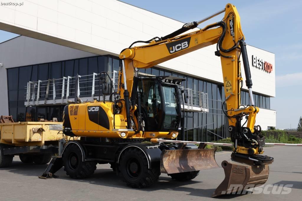 JCB JS 145 W Wheeled Excavators