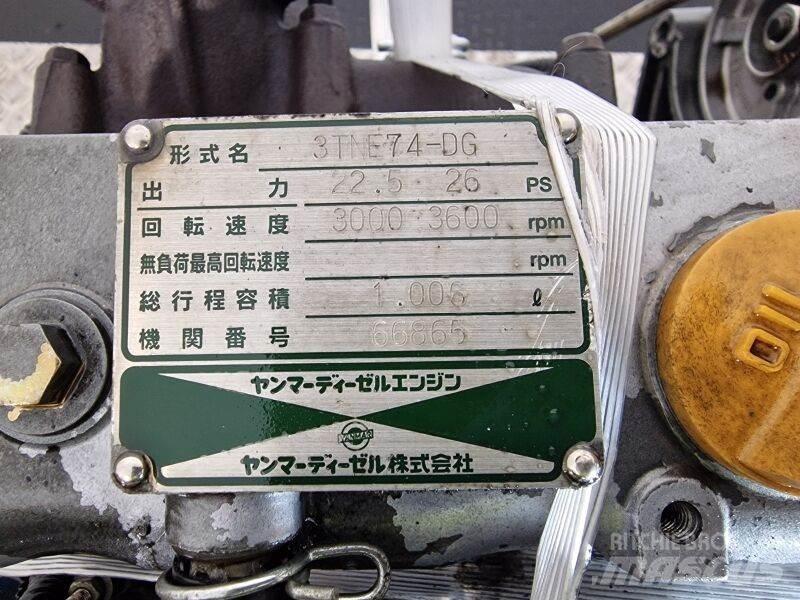 Yanmar 3TNE74-DG Engines