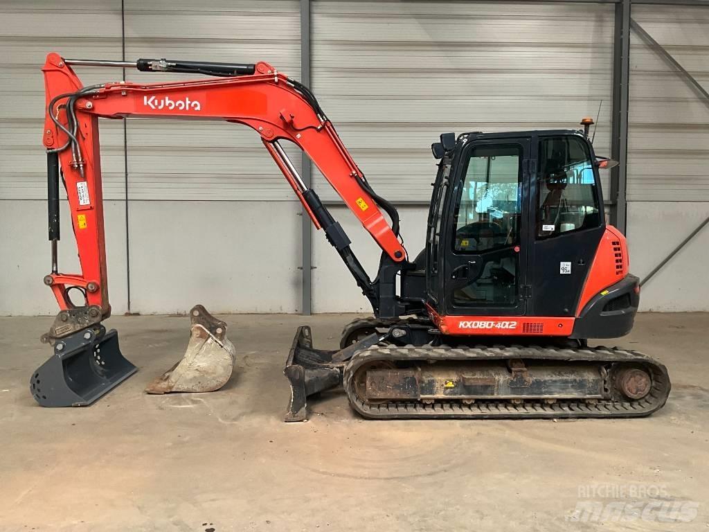 Kubota KX 080-4 A 2 Mini excavators  7t - 12t