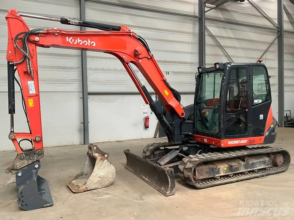 Kubota KX 080-4 A 2 Mini excavators  7t - 12t