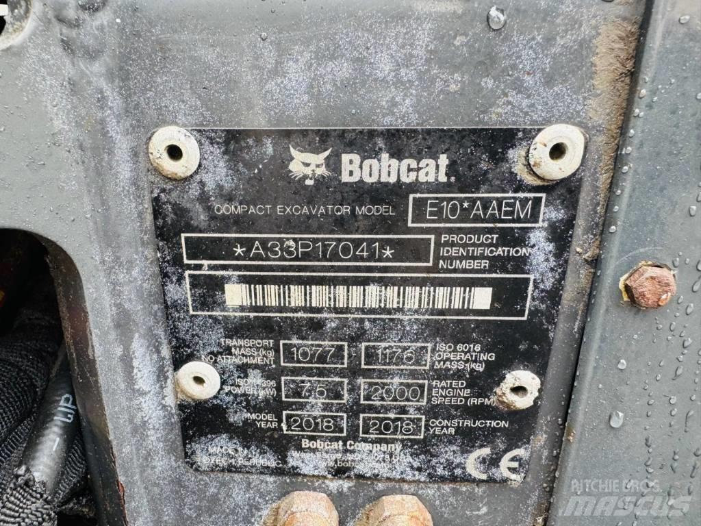 Bobcat E 10 Mini Excavators <7t (Mini Diggers)
