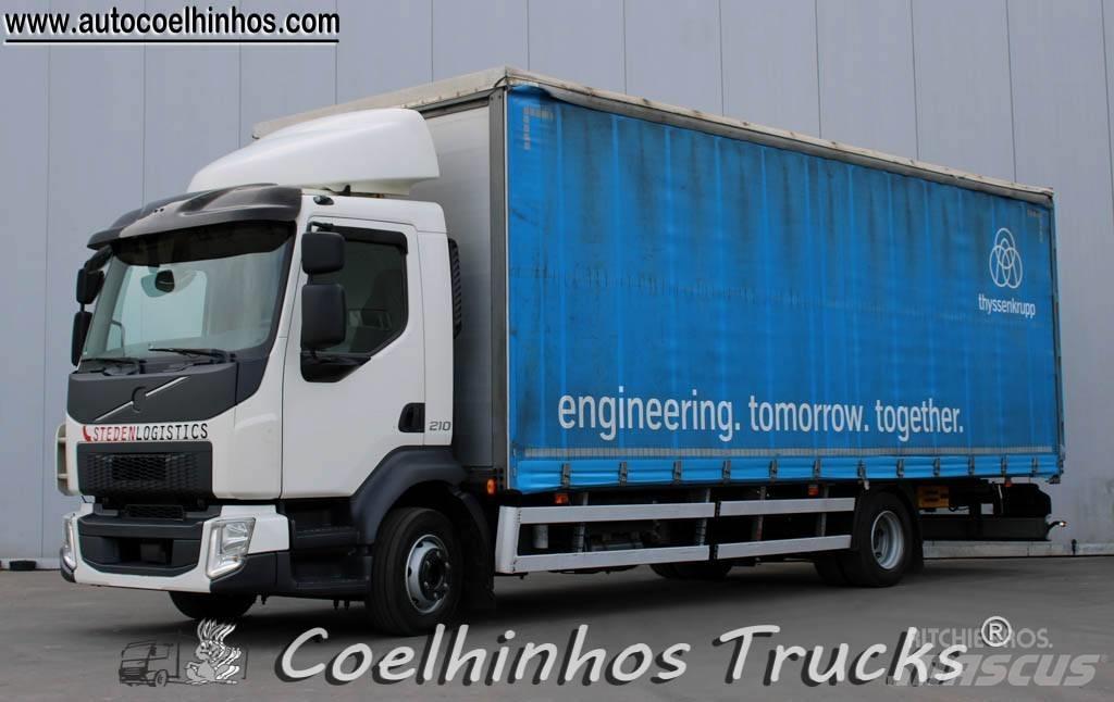 Volvo FL 210 Curtain Side Trucks