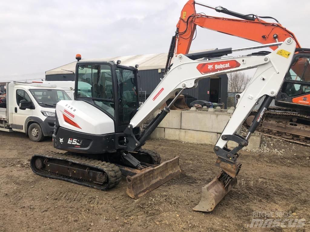 Bobcat E50 Z Mini Excavators <7t (Mini Diggers)