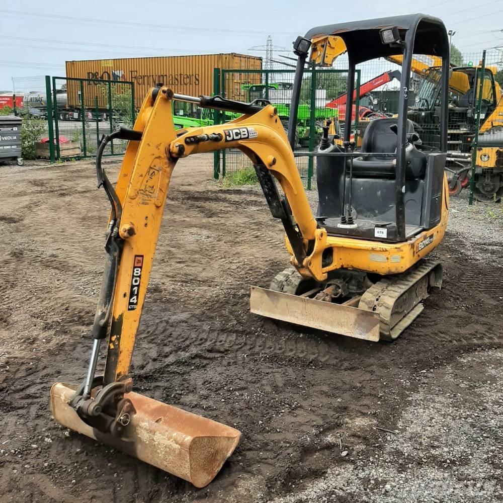 JCB 8014 Mini Excavators <7t (Mini Diggers)