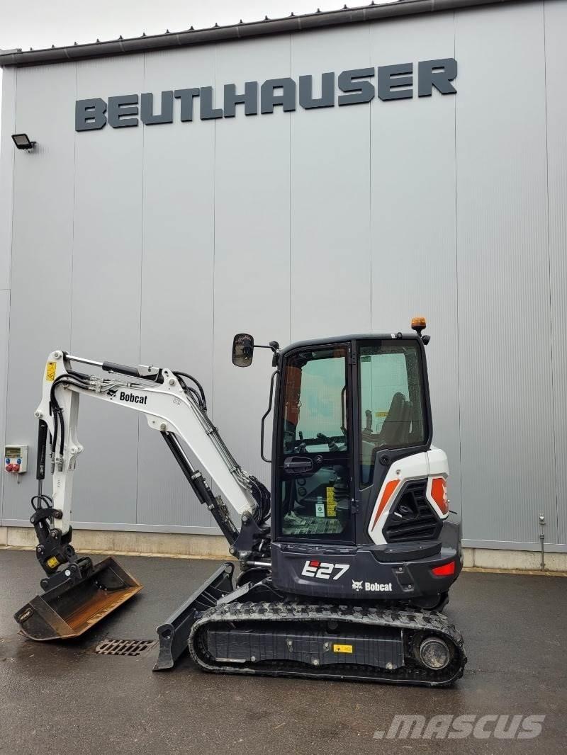 Bobcat E27 Mini Excavators <7t (Mini Diggers)