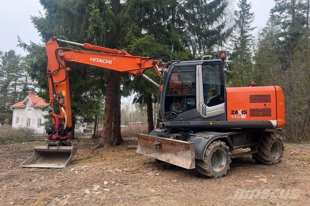Hitachi ZX 140 W-3 Wheeled Excavators