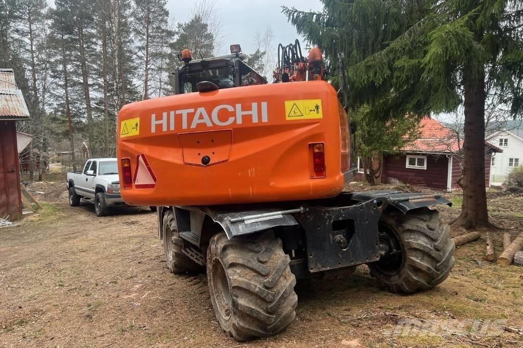 Hitachi ZX 140 W-3 Wheeled Excavators